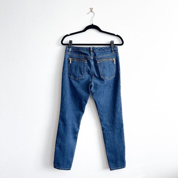 Michael Kors Women's Blue 5 Pocket Style Skinny Leg Jeans Size 6 - Picture 2 of 11